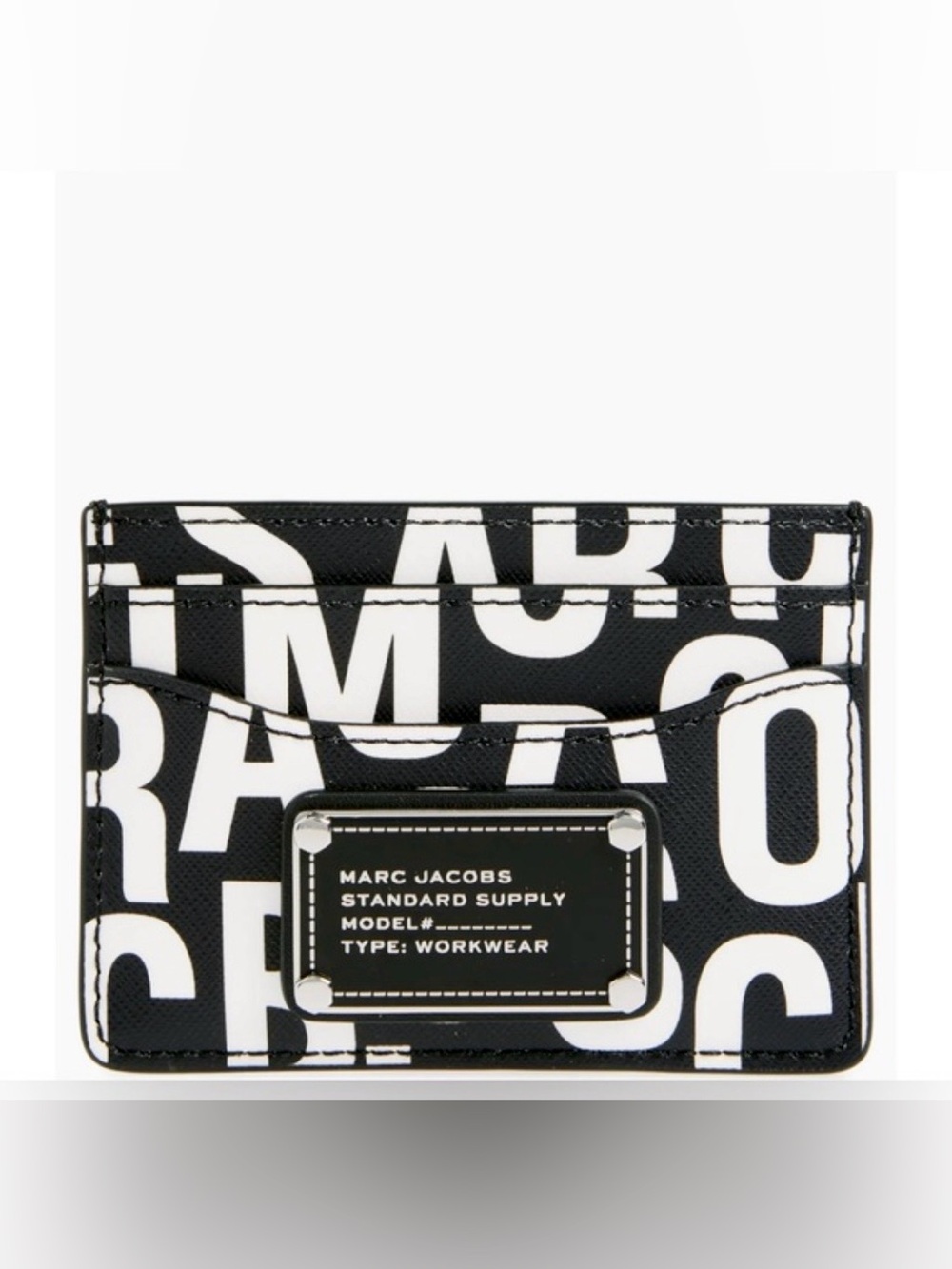 NWT Marc Jacobs Jumbled Logo Card Holder